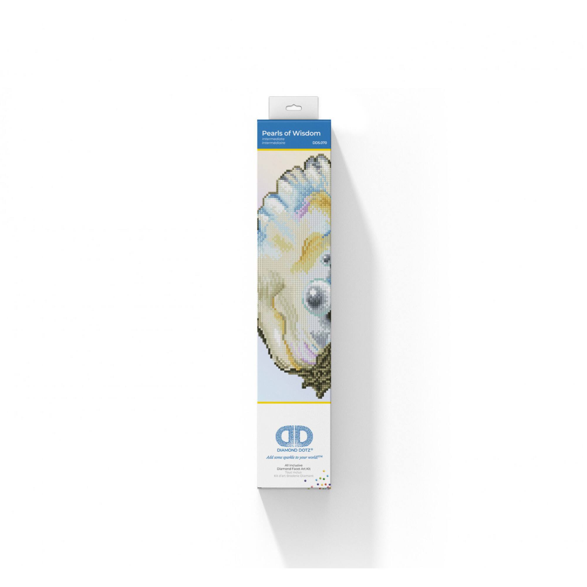 Diamond Dotz® Intermediate Pearls of Wisdom Diamond Painting Kit
